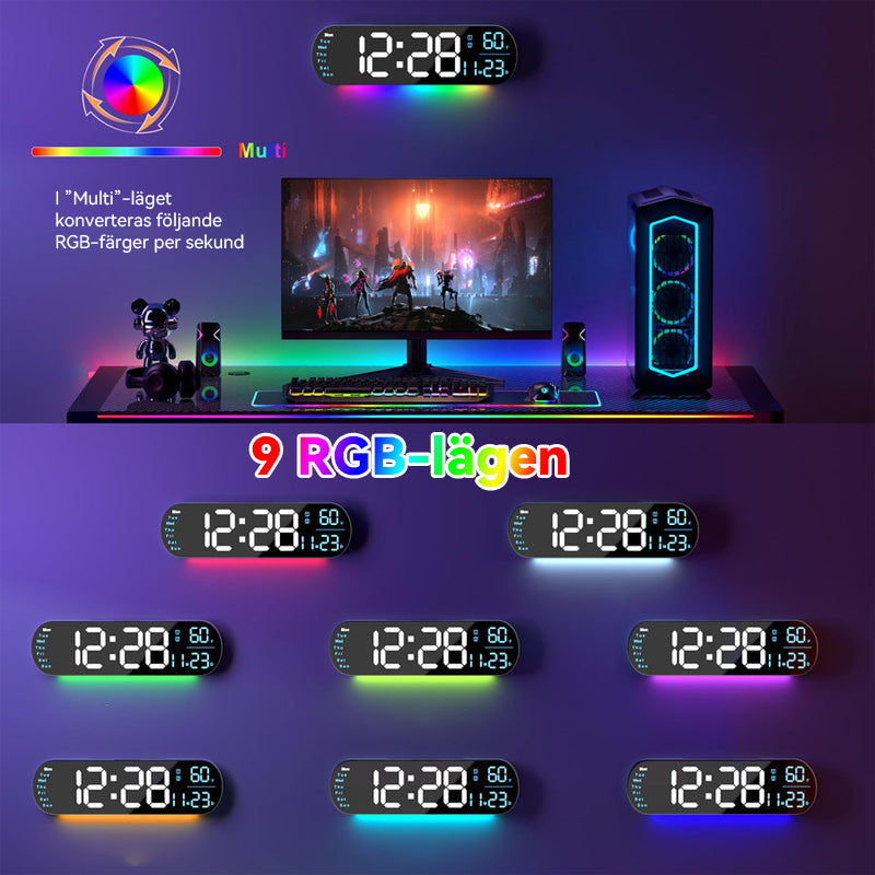 Multi Functional LED Display Clock