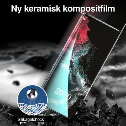 Premium skärmskyddsfilm med installationsbox för Galaxy S23 Ultra