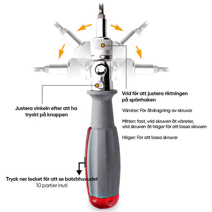 10 i 1 skruvmejselsats - Lamora Sverige