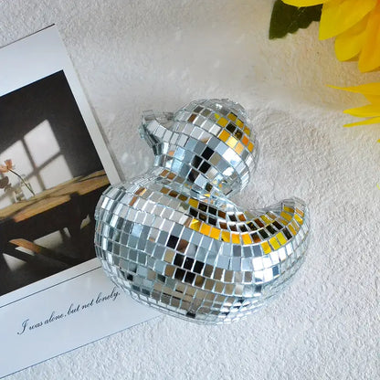 Charming Disco Mirror Duck