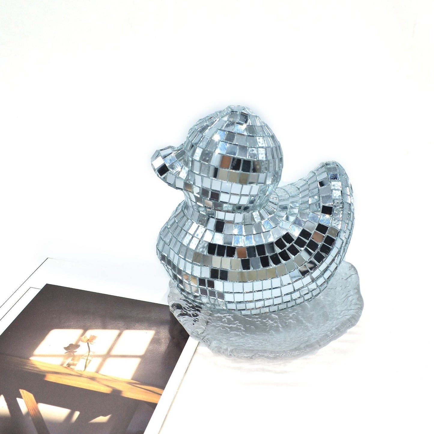 Charming Disco Mirror Duck