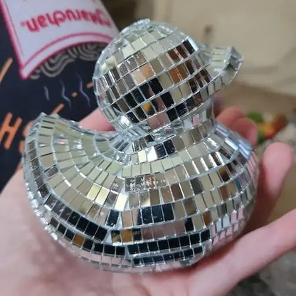 Charming Disco Mirror Duck