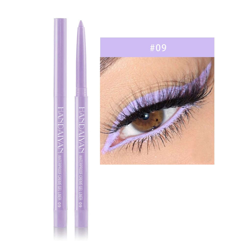 20 st färgade eyeliners och pennor - set