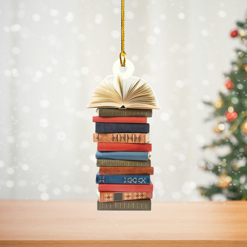 Christmas Book Tree Ornament