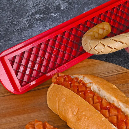 Perfekt Criss-Cross Slots Hotdogs-skärare