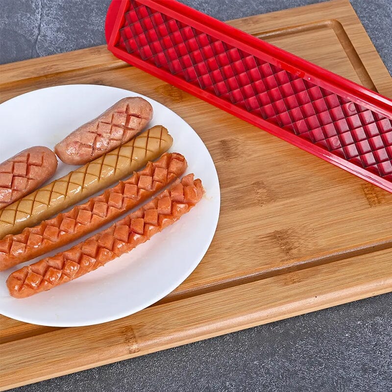 Perfekt Criss-Cross Slots Hotdogs-skärare