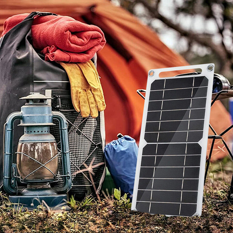 Bärbar solenergi för laddning på språng