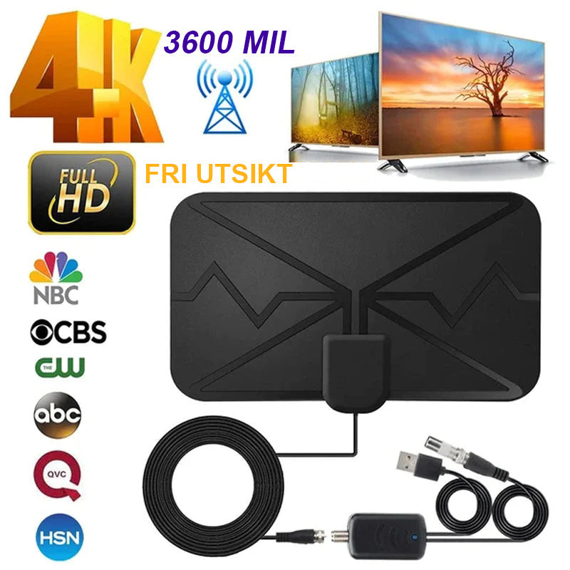 023-Uppgradera Digital HDTV-antenn 4k