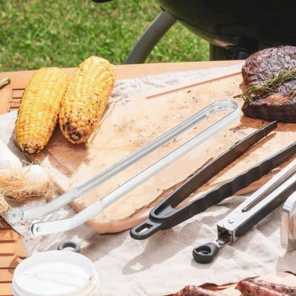 Tång för vändning av BBQ-korv