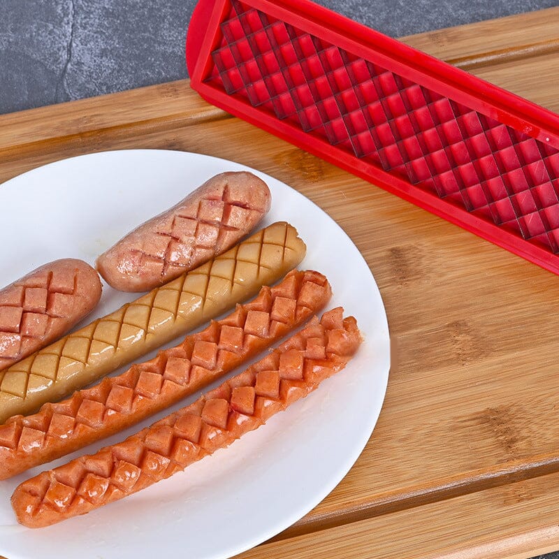 Perfekt Criss-Cross Slots Hotdogs-skärare