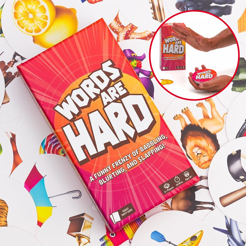 Words Are Hard – Fun Card Game for Family Game Night and Parties