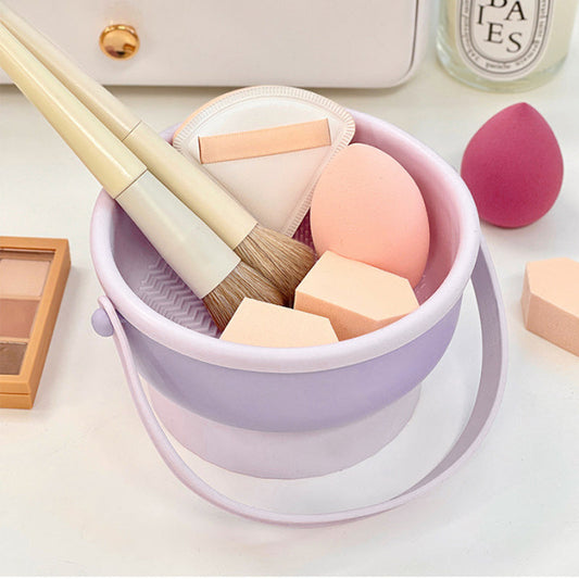 3-in-1 Makeup Brush Cleaning Bowl