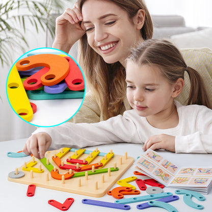 Montessori Pegboard Pussel