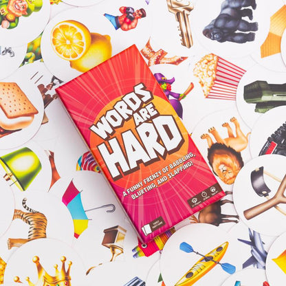 Words Are Hard – Fun Card Game for Family Game Night and Parties