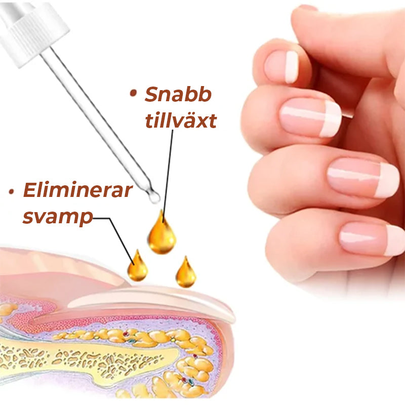 Serum för nageltillväxt och stärkande på 7 dagar.