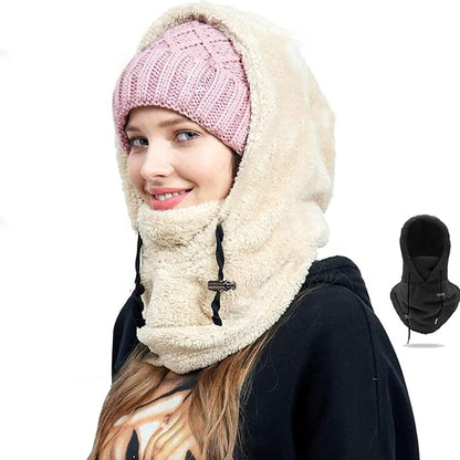 Sherpa-huva för skidmask