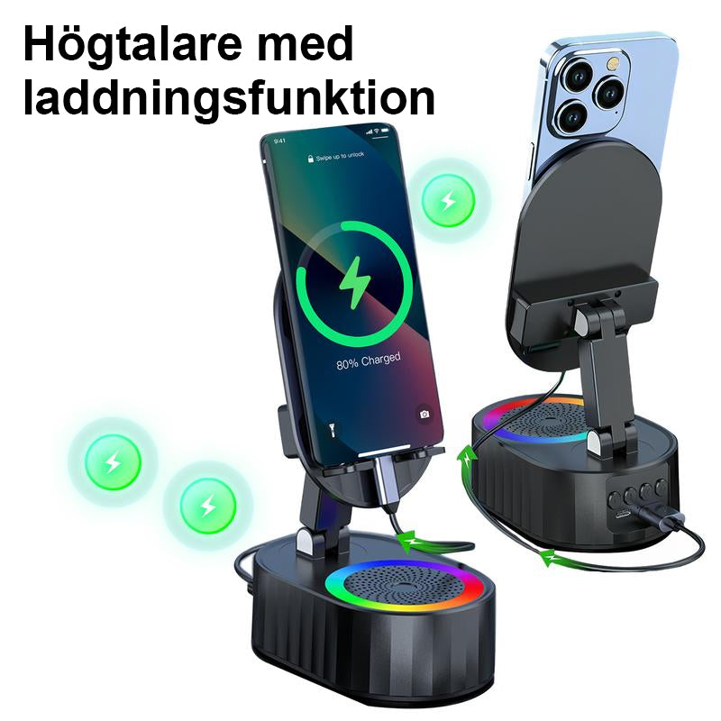 5-i-1 trådlös högtalare med Bluetooth &amp; justerbart ställ