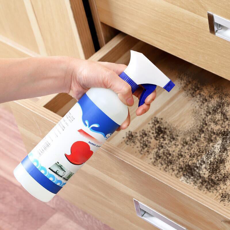 Wall mildew cleaner