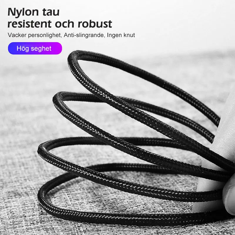 3-IN-1 DESIGN 360 ° magnetisk kabel - Lamora Sverige