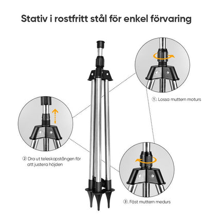 Roterande stativsprinkler