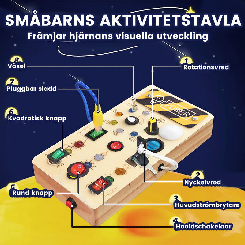 Sysselsättningsbräda för småbarn