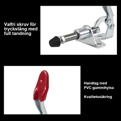 Vertikal vippklämma Tunga vippklämmor