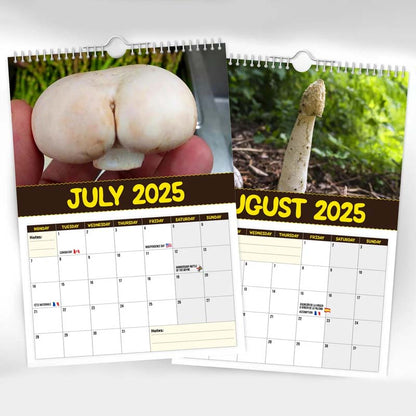 World's Greatest Mushrooms - 2024 Wall Calendar