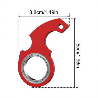 Snurrande nyckelring Fidget