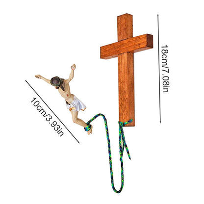 "Leap of Faith" Jesusdekoration