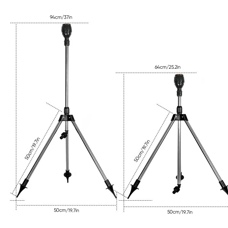 Roterande stativsprinkler