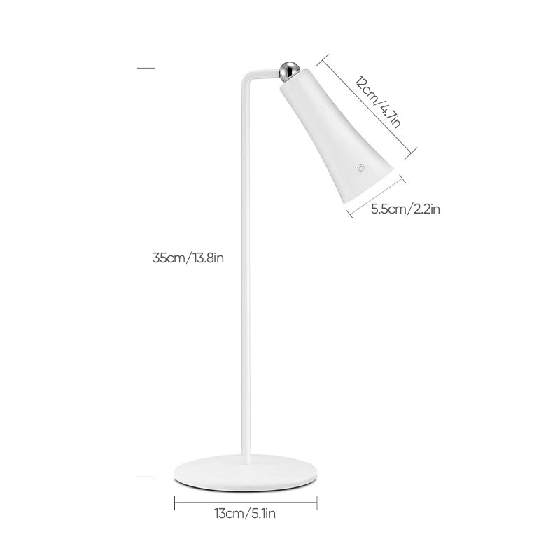 3-i-1 Magnetisk Bärbar Bordslampa