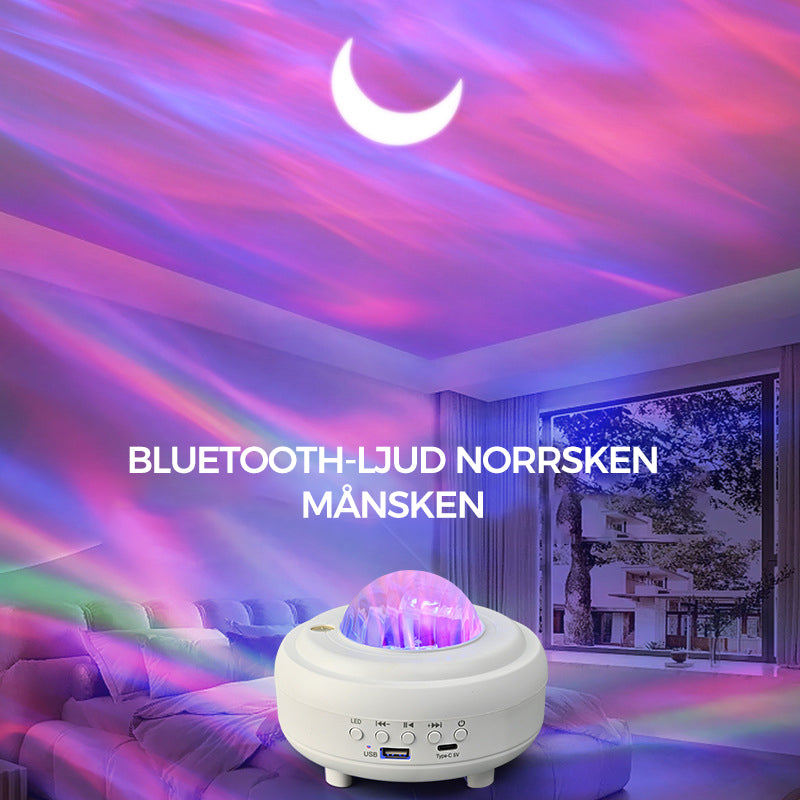 Bluetooth-ljudstjärnljus