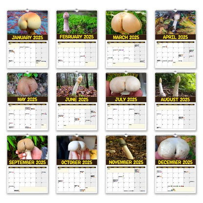 World's Greatest Mushrooms - 2024 Wall Calendar