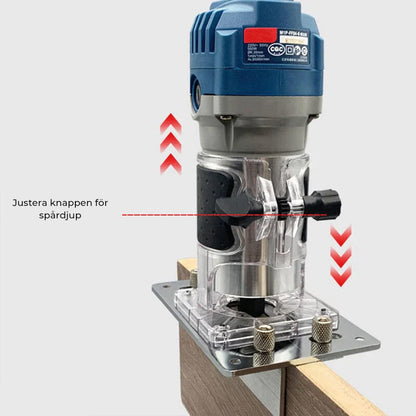 SAKER® Trärouter spårningslokalisering