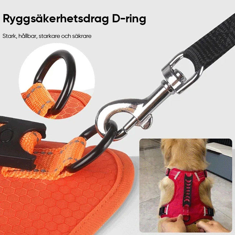 Reflekterande hundbröstsele