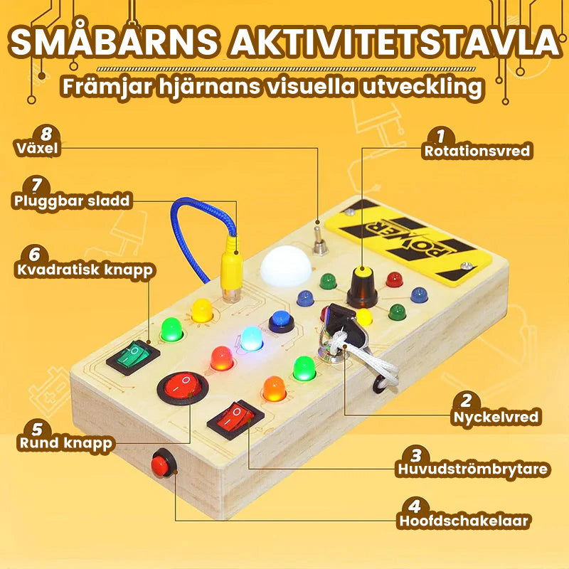 Sysselsättningsbräda för småbarn