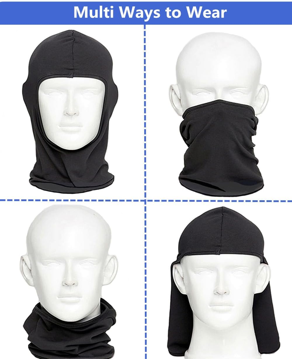 Balaclava Unisex – Vind- och Dammtät Skidmask för Män och Kvinnor, UV-Skyddande Helmask