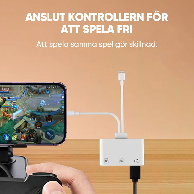 All-in-one mobil kortläsare