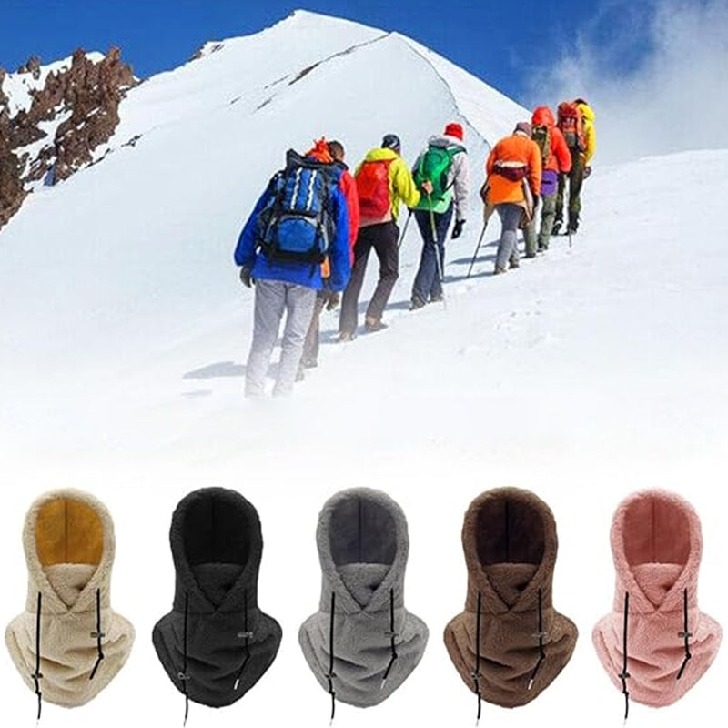 Sherpa-huva för skidmask