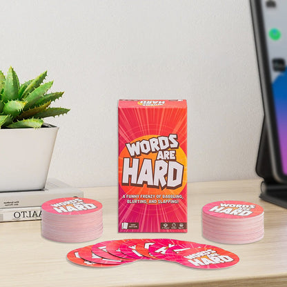 Words Are Hard – Fun Card Game for Family Game Night and Parties