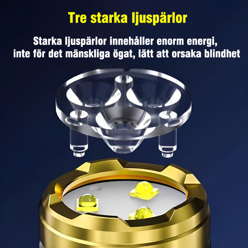 Treögt monster ficklampa med superkraft