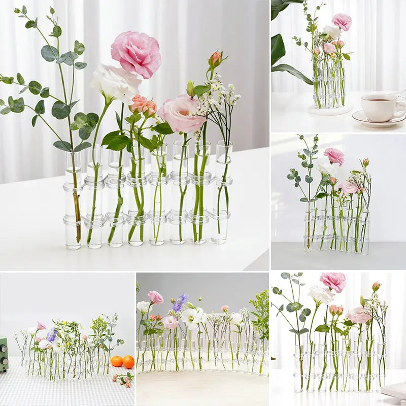 Hinged Flower Vase(6 pcs/8 pcs) - Lamora Sverige