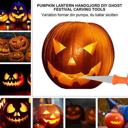 8 st Pumpa Carving Kit | Rostfritt Stål - Lamora Sverige