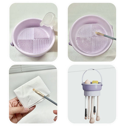 3-in-1 Makeup Brush Cleaning Bowl