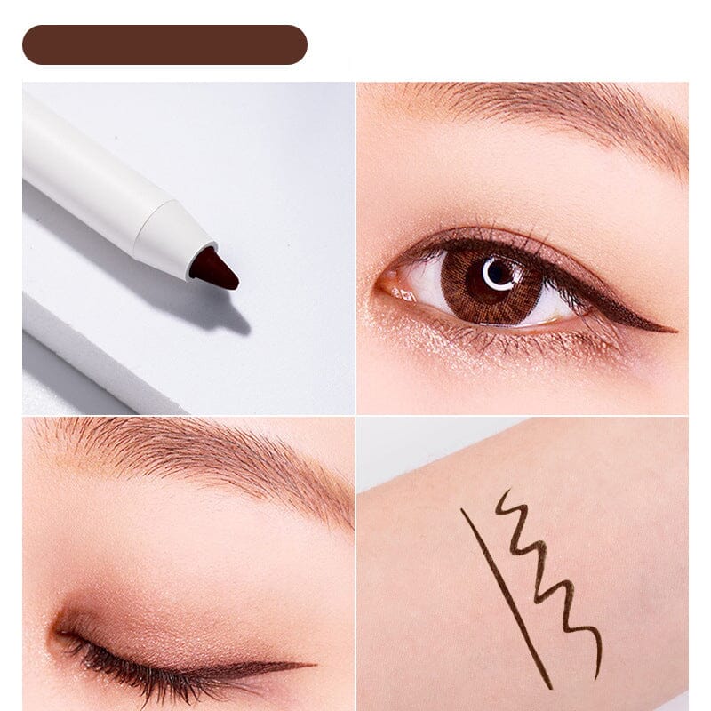 Snabbtorkande och vattentät eyeliner