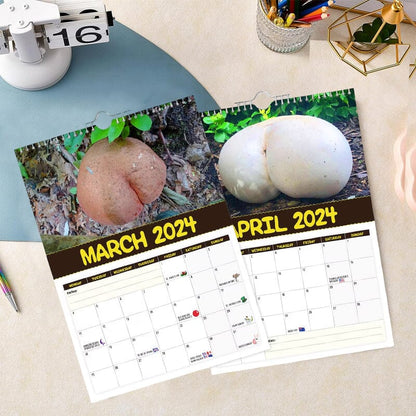 World's Greatest Mushrooms - 2024 Wall Calendar