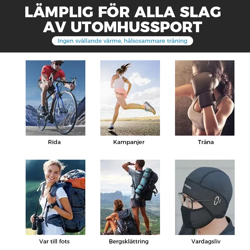 Utomhus Is silke Cykelmask Ansiktsskydd