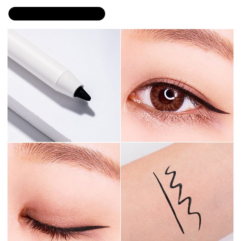 Snabbtorkande och vattentät eyeliner