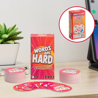 Words Are Hard – Fun Card Game for Family Game Night and Parties