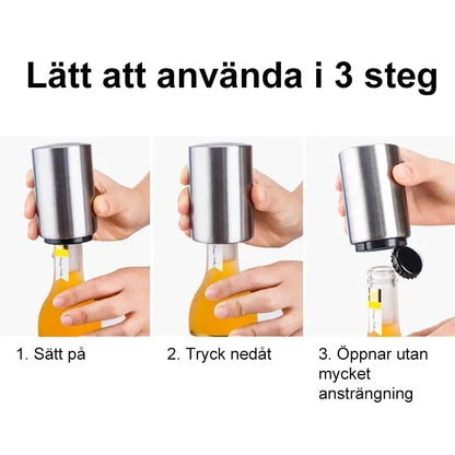 Automatisk magnet öl flasköppnare - Lamora Sverige